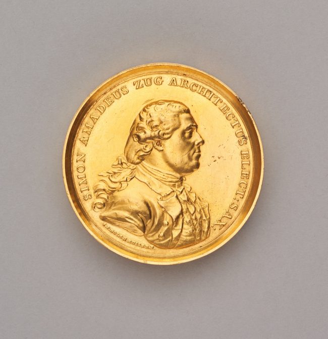 Szymon Bogumił Zug (1733-1807) - medal zaszczytny, 1781, MHW 1469 [1]