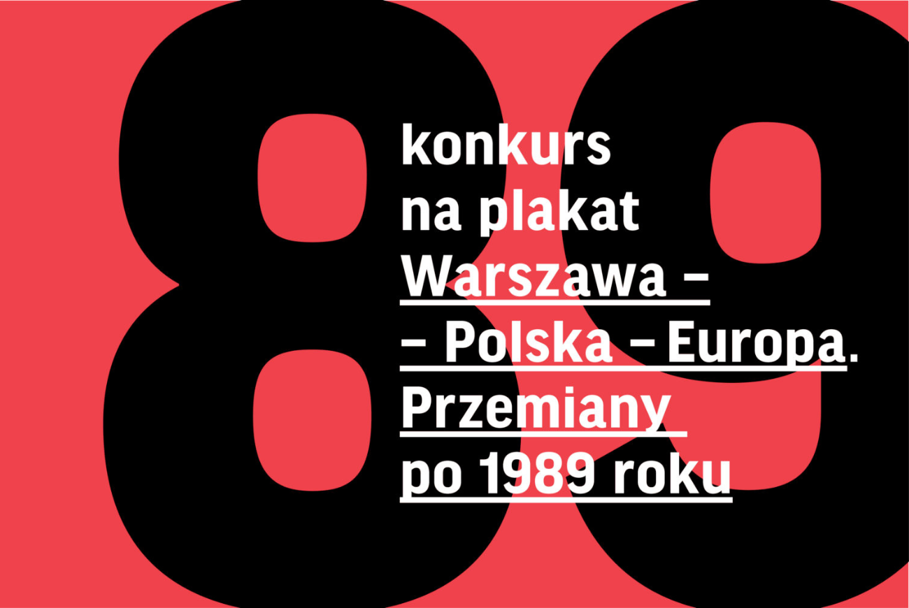 Konkurs na plakat „Warszawa – Polska – Europa. Przemiany po 1989”