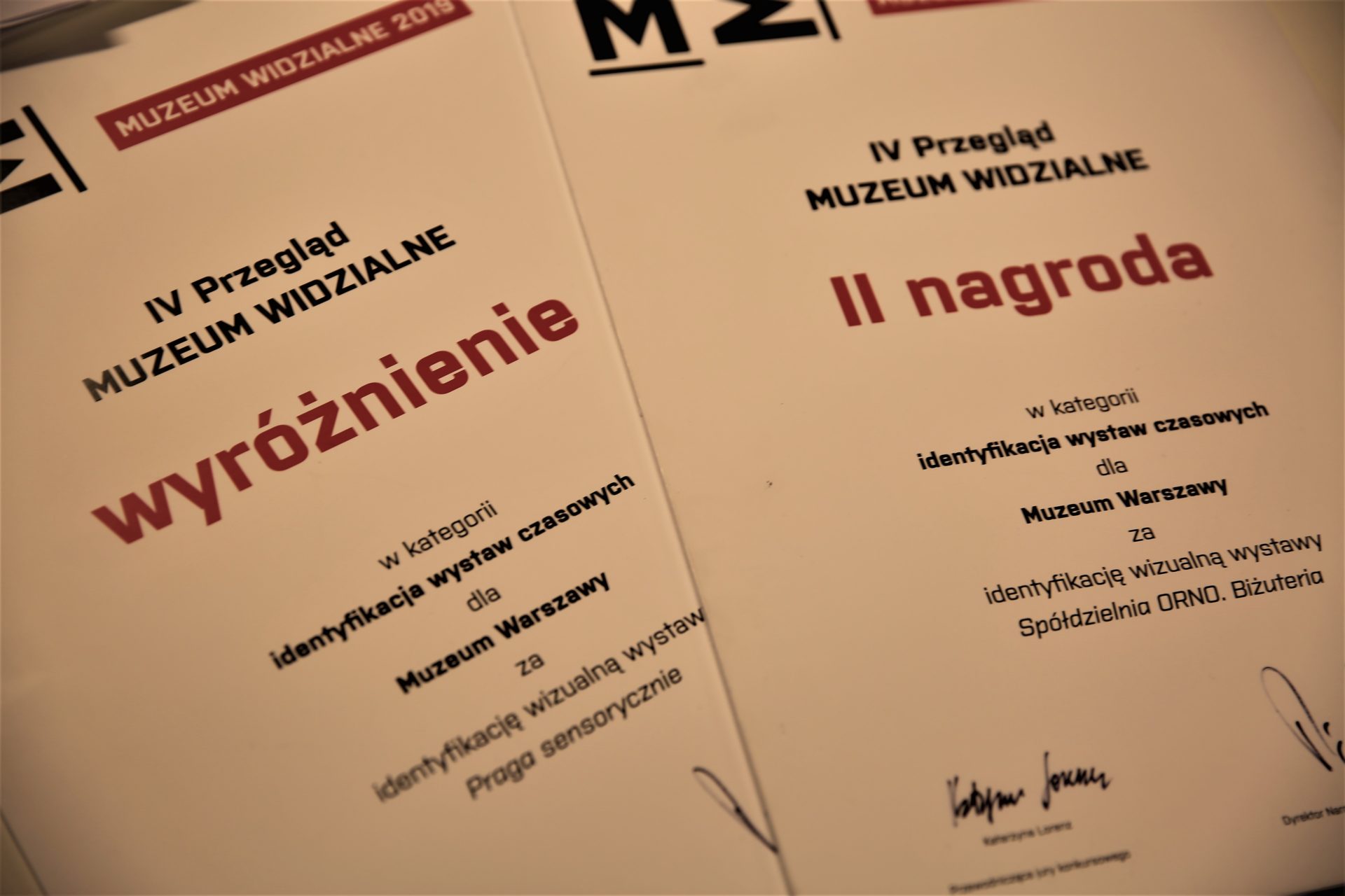 Dwie nagrody w przeglądzie „Muzeum Widzialne”