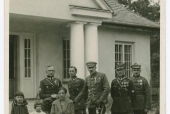 Powitanie Piłsudskiego na Pradze
