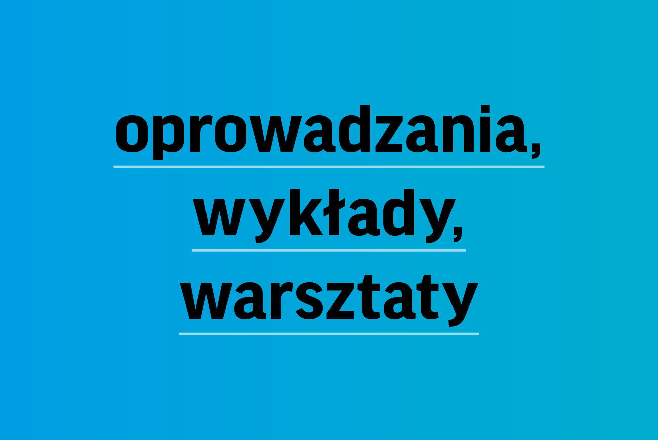 Program towarzyszący wystawie „Niech płyną! Inne rzeki Warszawy”