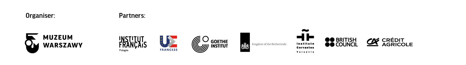 logotypy konferencja Muzeum Wielu Kultur EN