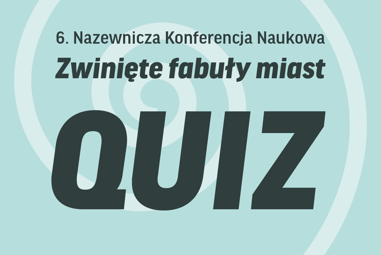 Quiz dotyczący warszawskich nazw