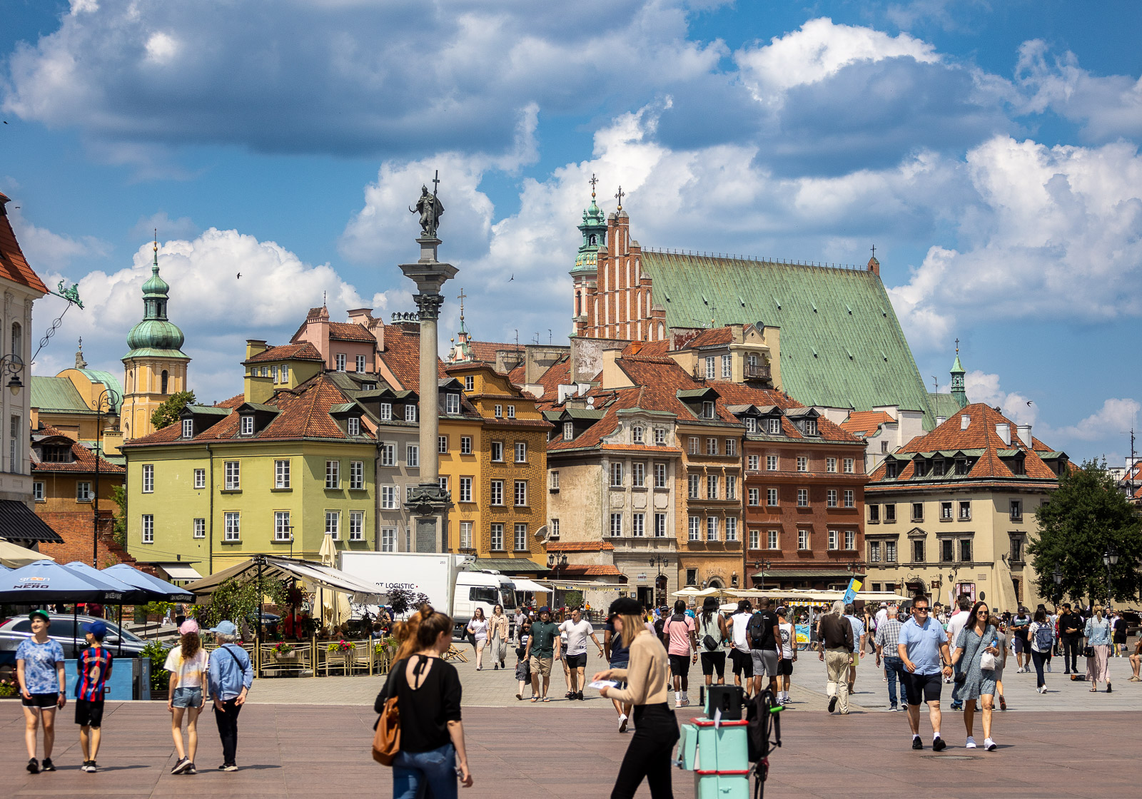 Old and New Town in Warsaw