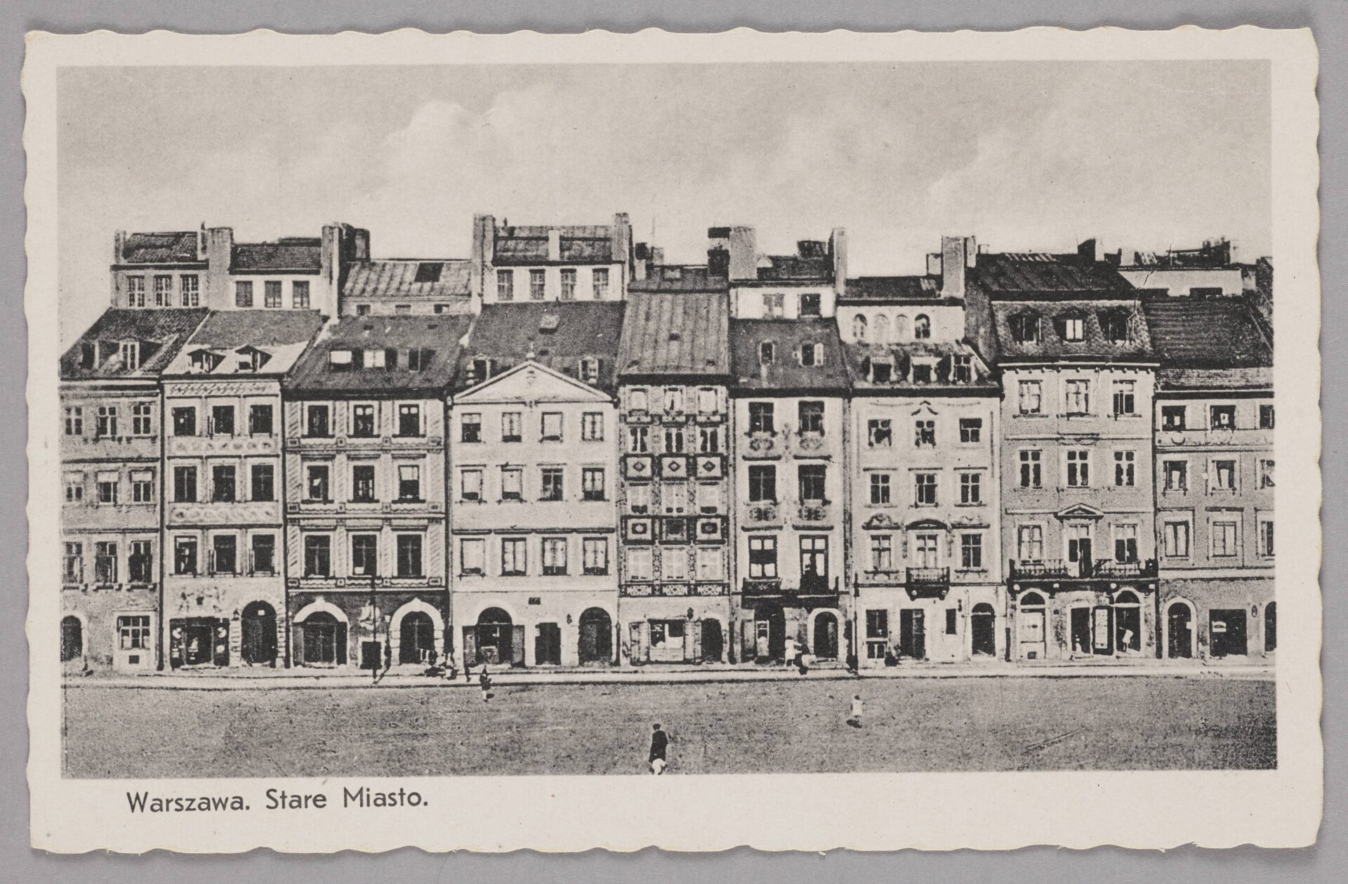 Rynek Starego Miasta - Strona Barssa, ok. 1938, zbiory Muzeum Warszawy