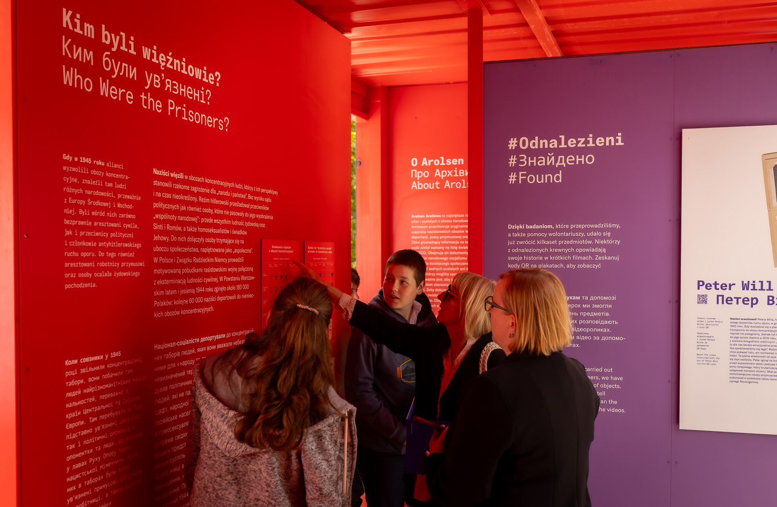 fot. T. Kaczor Wystawa #StolenMemory w Muzeum – Miejscu Pamięci Palmiry